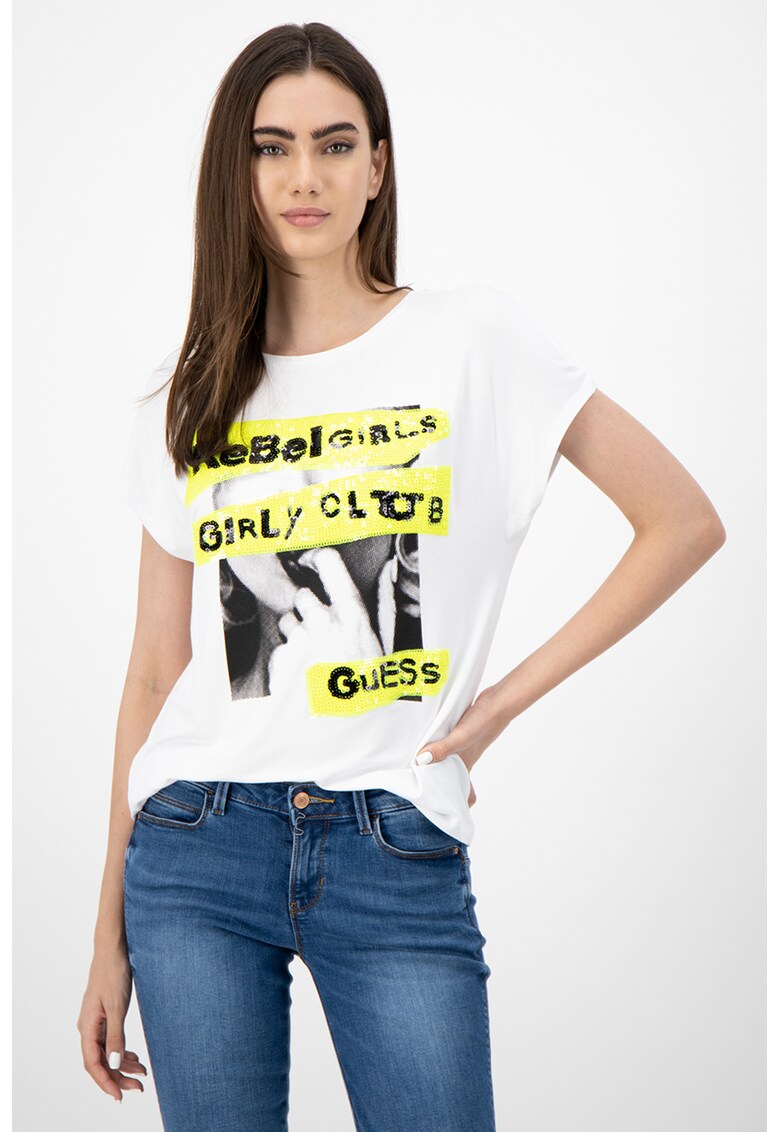 Tricou cu imprimeu grafic