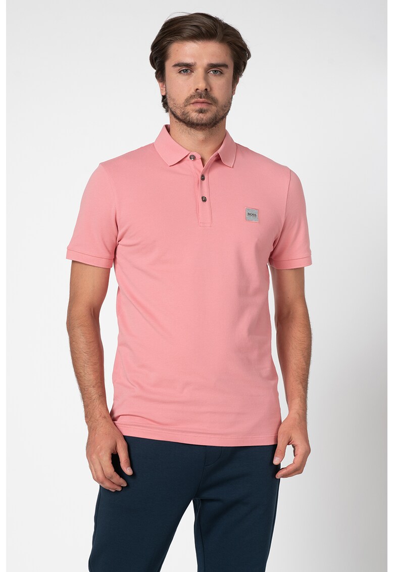 Tricou polo slim fit Passenger