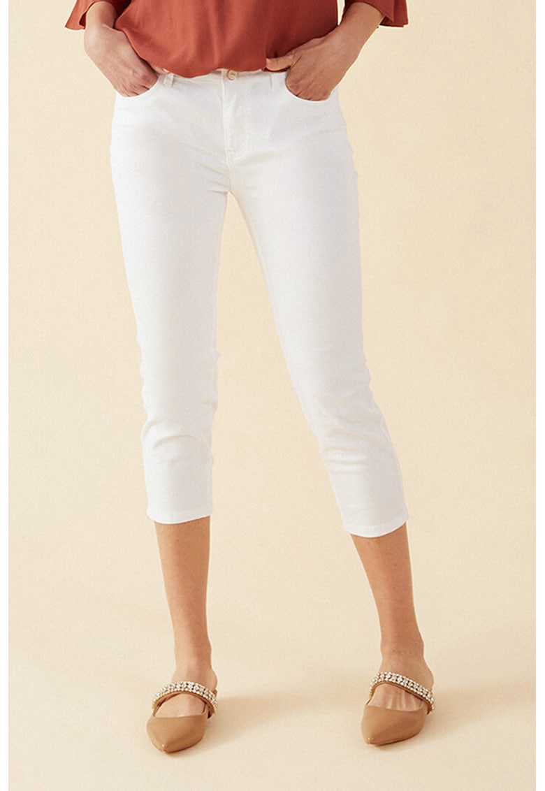 Blugi capri skinny