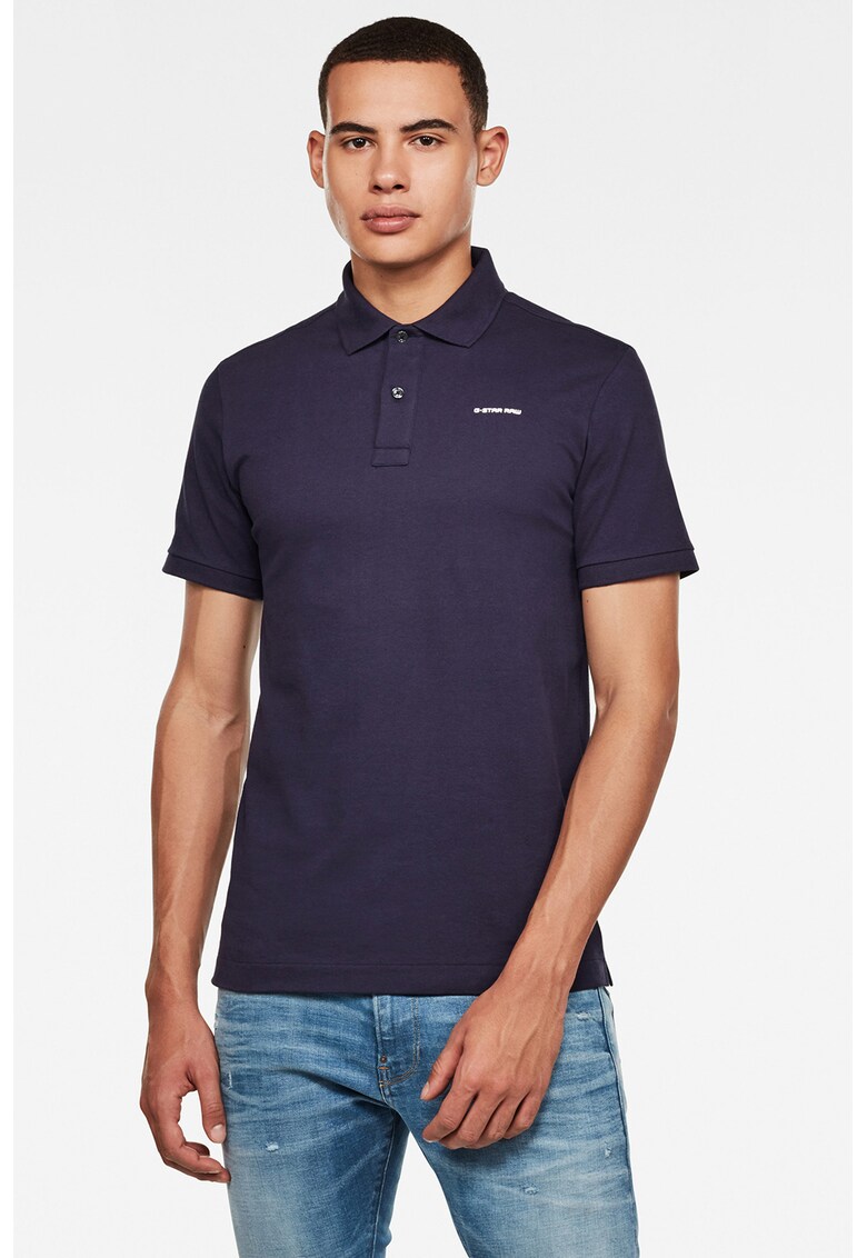 Tricou polo cu broderie logo