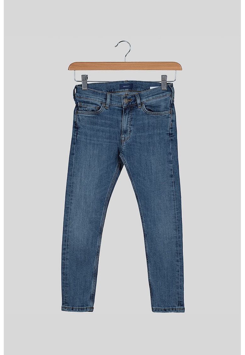 Blugi skinny cu 5 buzunare