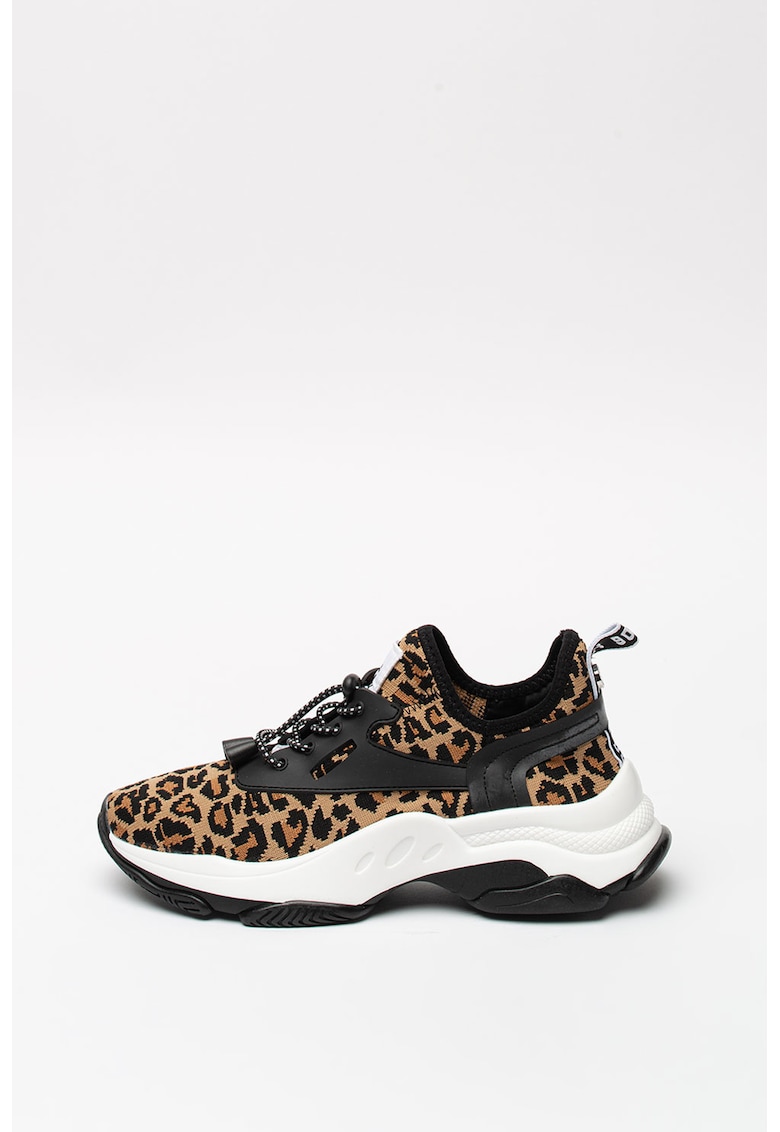 Pantofi sport slip-on cu animal print Match