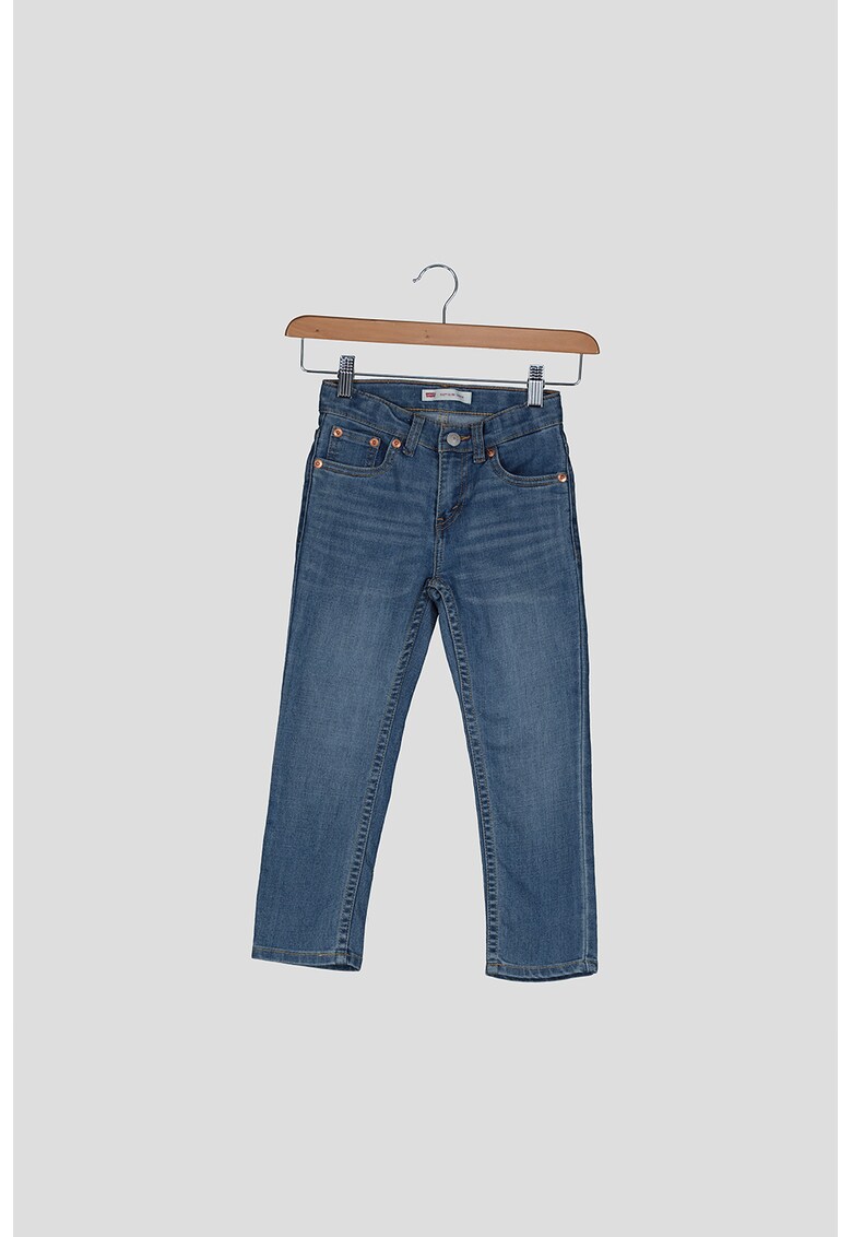 Blugi slim fit cu 5 buzunare