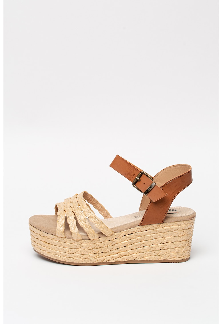 Sandale wedge tip espadrile