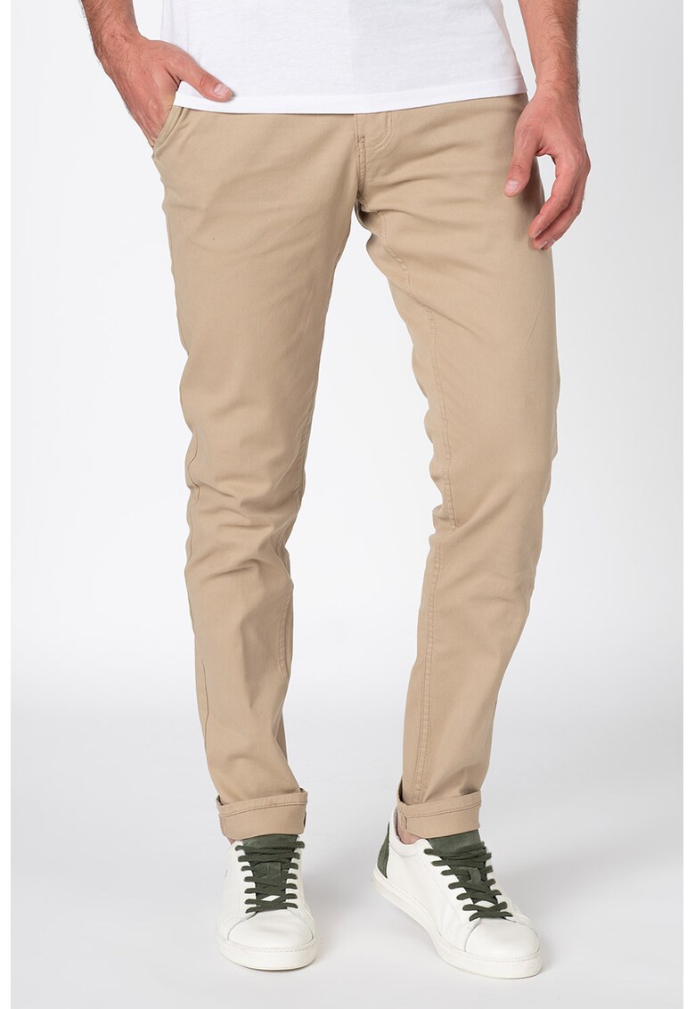 Pantaloni chino elastici