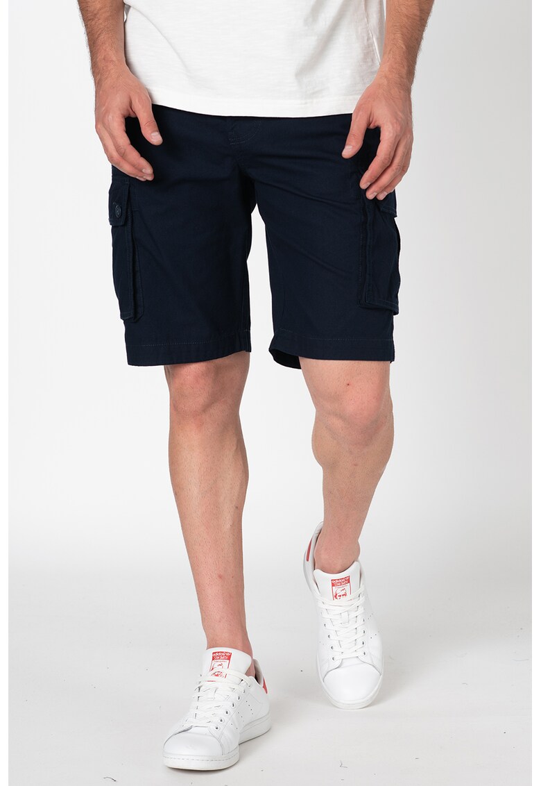 Bermude cargo cu talie medie United Colors of Benetton Bermude cargo cu talie medie United Colors of Benetton