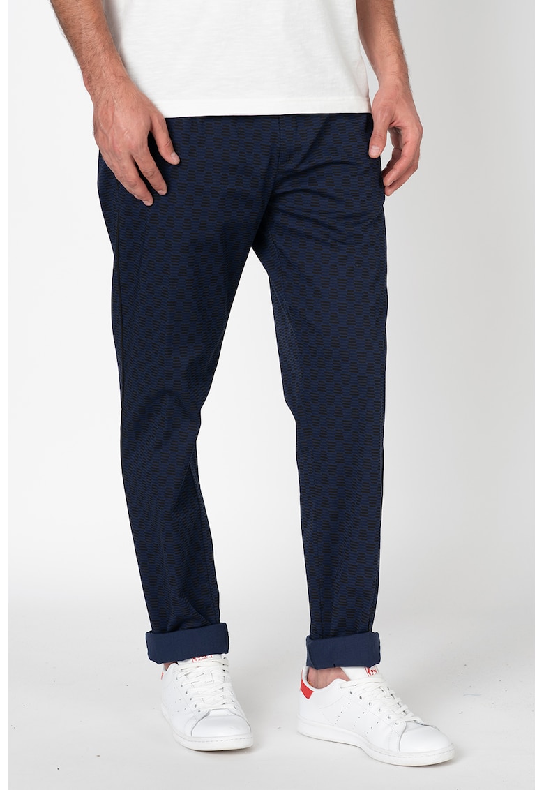 Pantaloni chino cu imprimeu