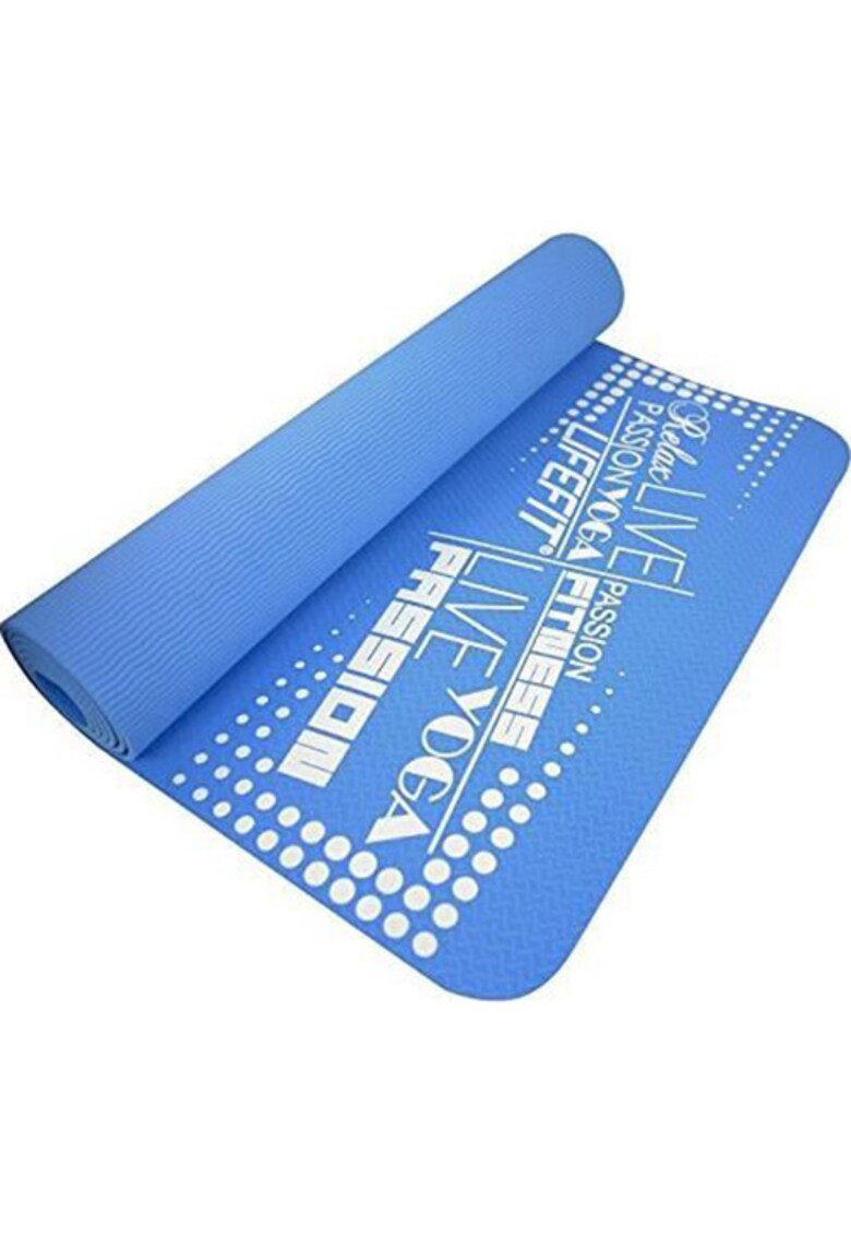 Saltea fitnes/yoga/pilates LifeFit SLIMFIT - 173 x 61 x 0.6 cm - albastru