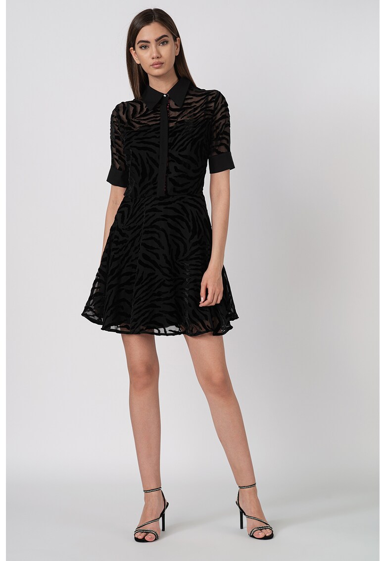 Rochie mini cu animal print