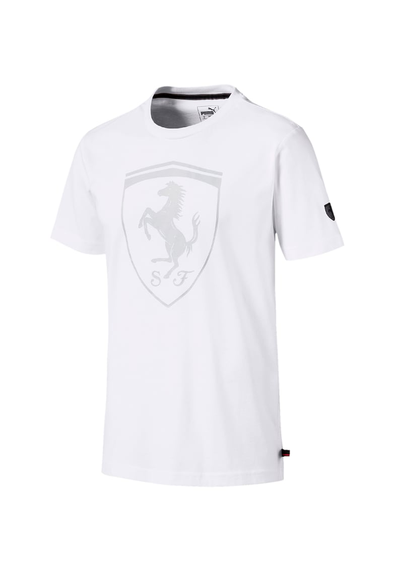 Tricou cu decolteu la baza gatului Ferrari Big Shield