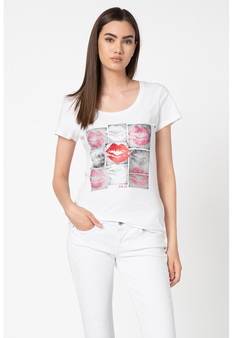 Tricou cu imprimeu grafic