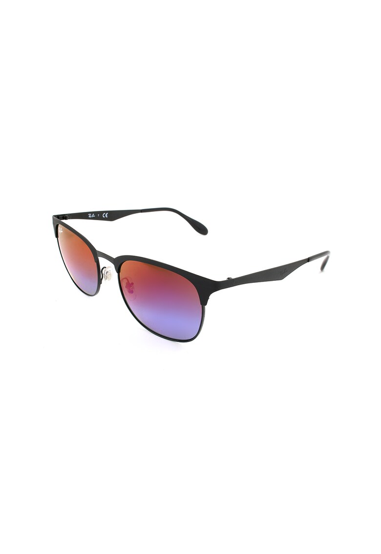 Ochelari de soare unisex dreptunghiulari cu lentile in degrade