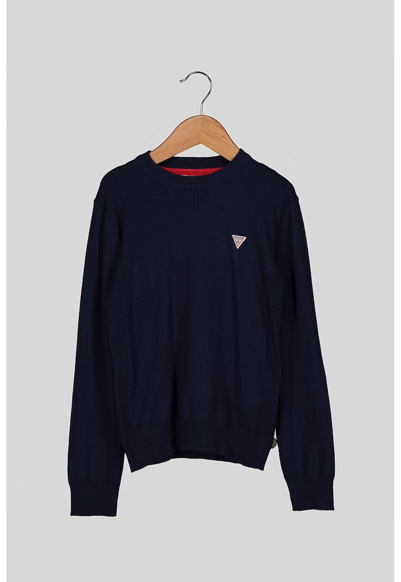 Pulover cu broderie logo