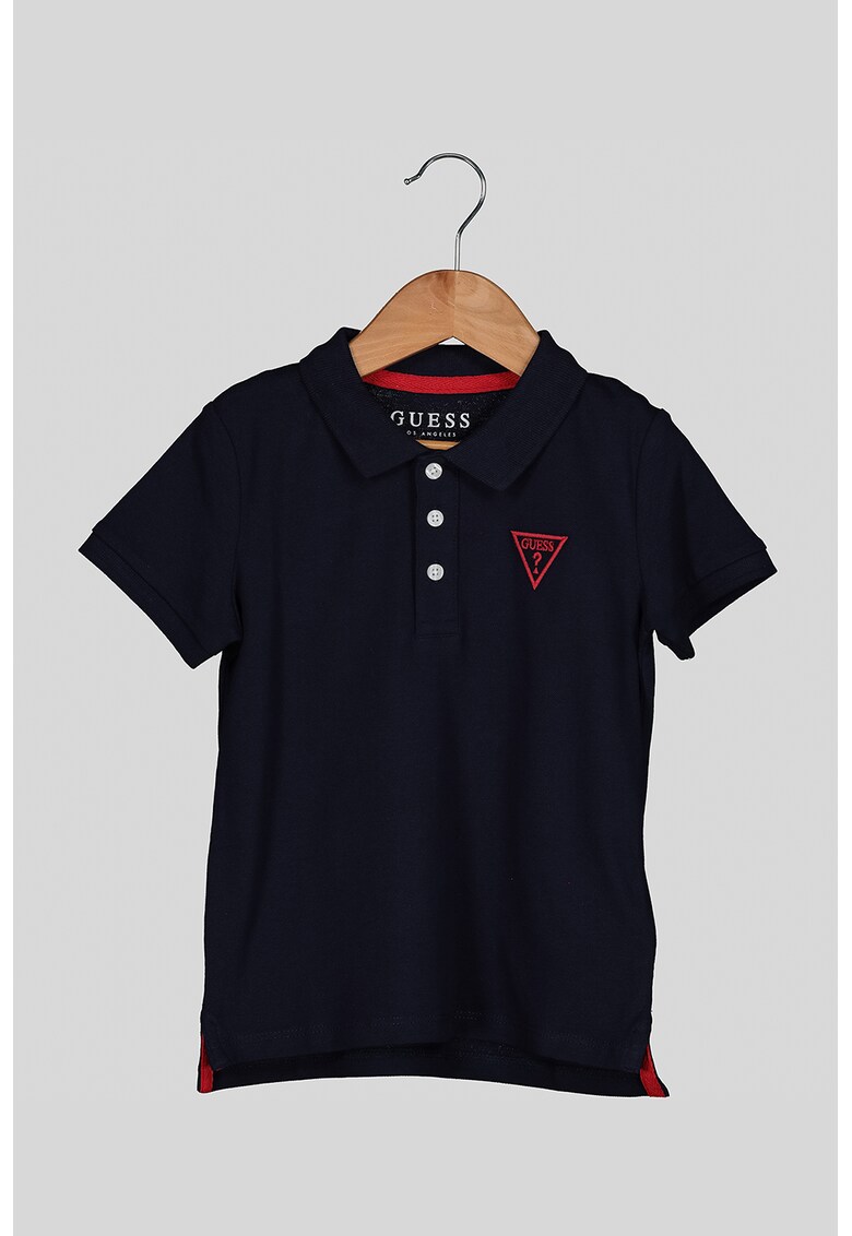 Tricou polo cu logo brodat