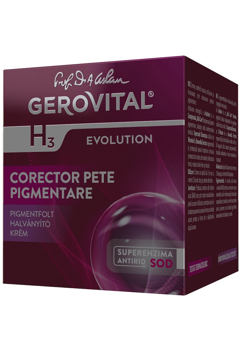 Crema H3 Evolution - corector pete pigmentare - 50 ml