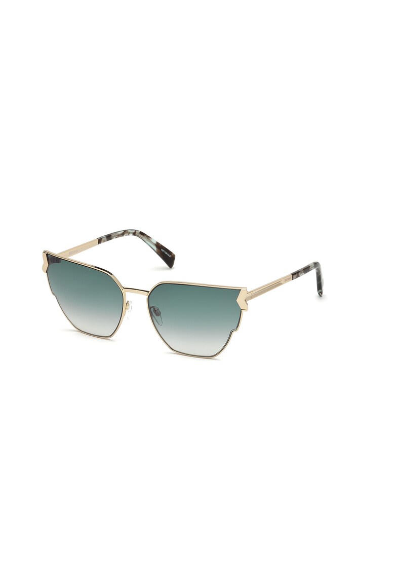 Ochelari de soare cat-eye cu lentile in degrade