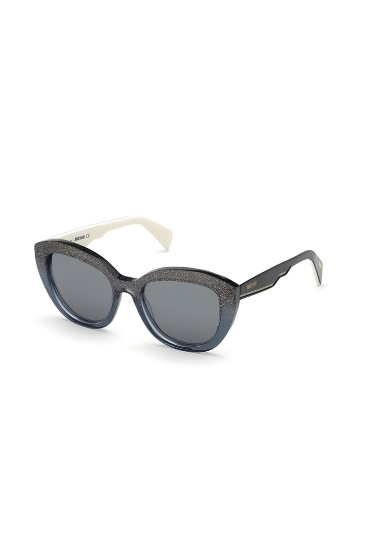 Ochelari de soare cat-eye cu particule stralucitoare