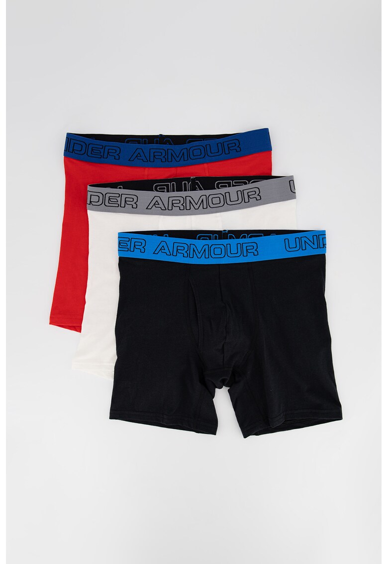 Set de boxeri din bumbac Charged 6" Boxerjock® - 3 perechi