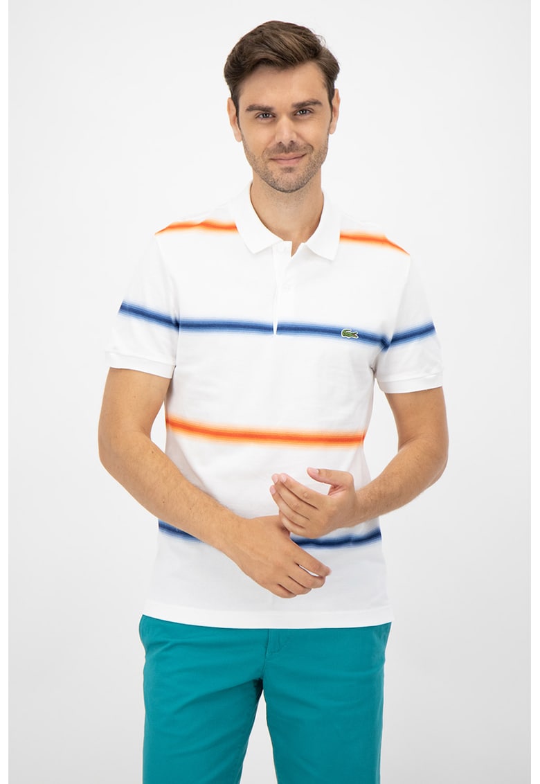 Tricou polo in dungi