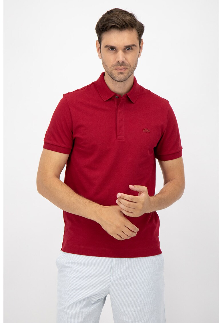 Tricou polo cu logo brodat