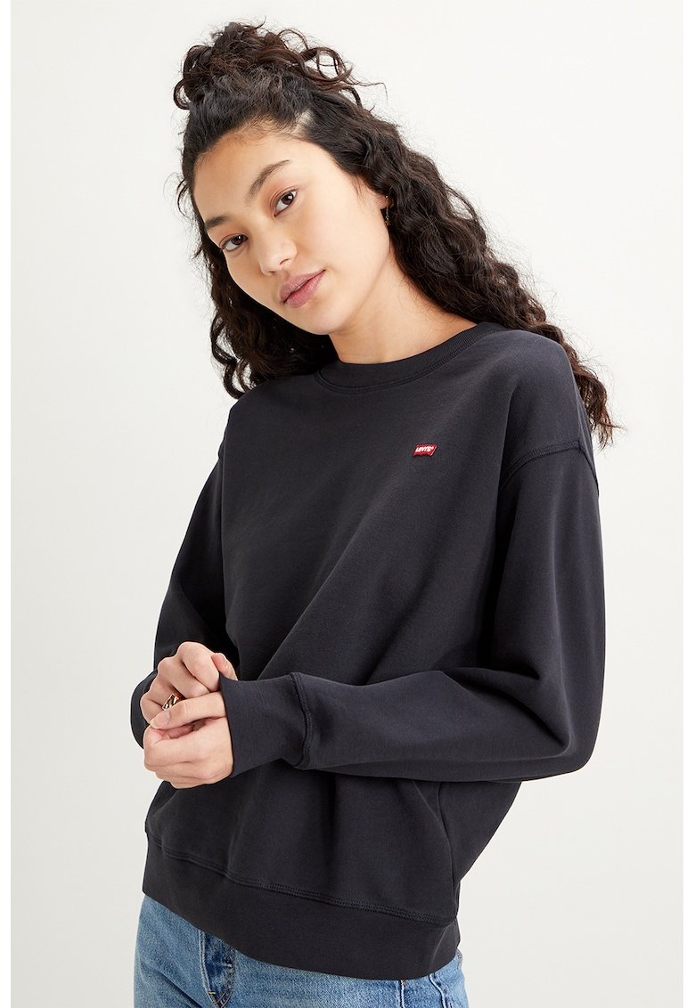 Bluza de trening relaxed fit de bumbac Bluza de trening relaxed fit de bumbac