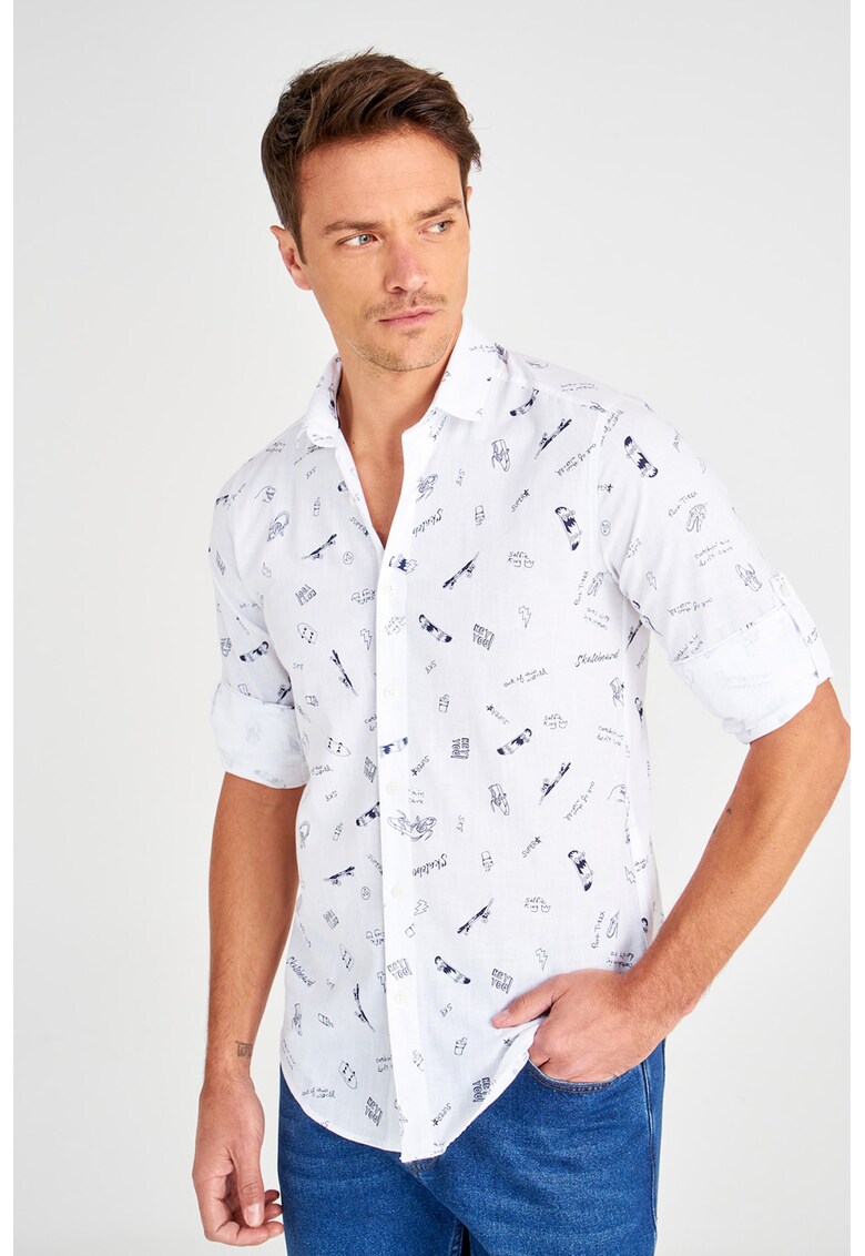 Camasa cu model grafic
