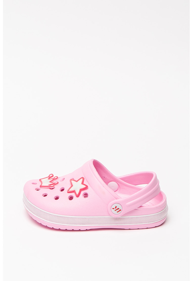 Saboti cu bareta slingback Ducky