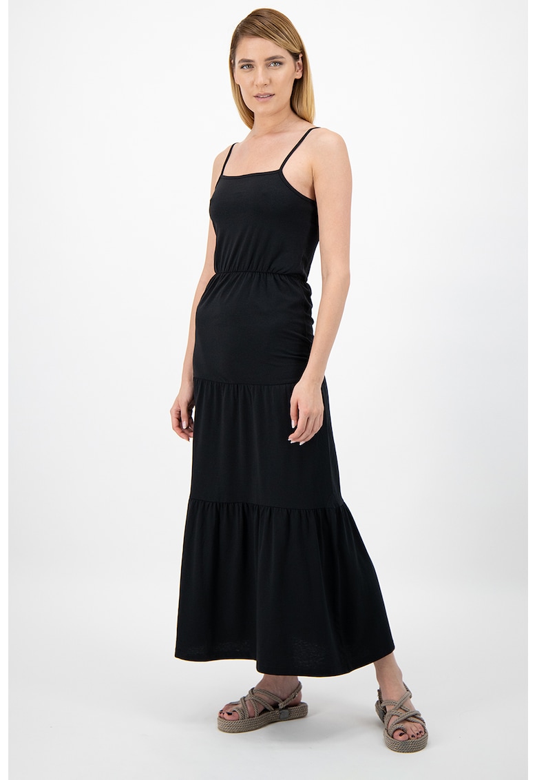 Rochie maxi cu bretele inguste