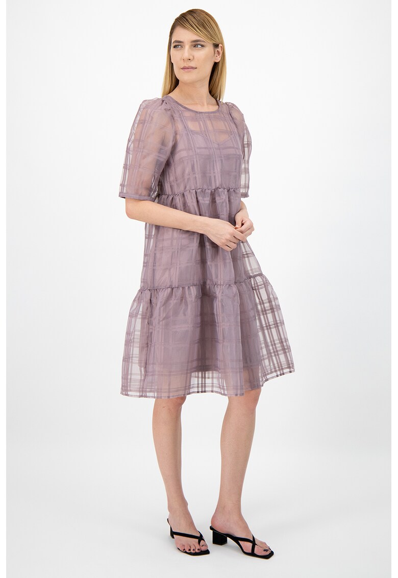 Rochie lejera cu maneci medii