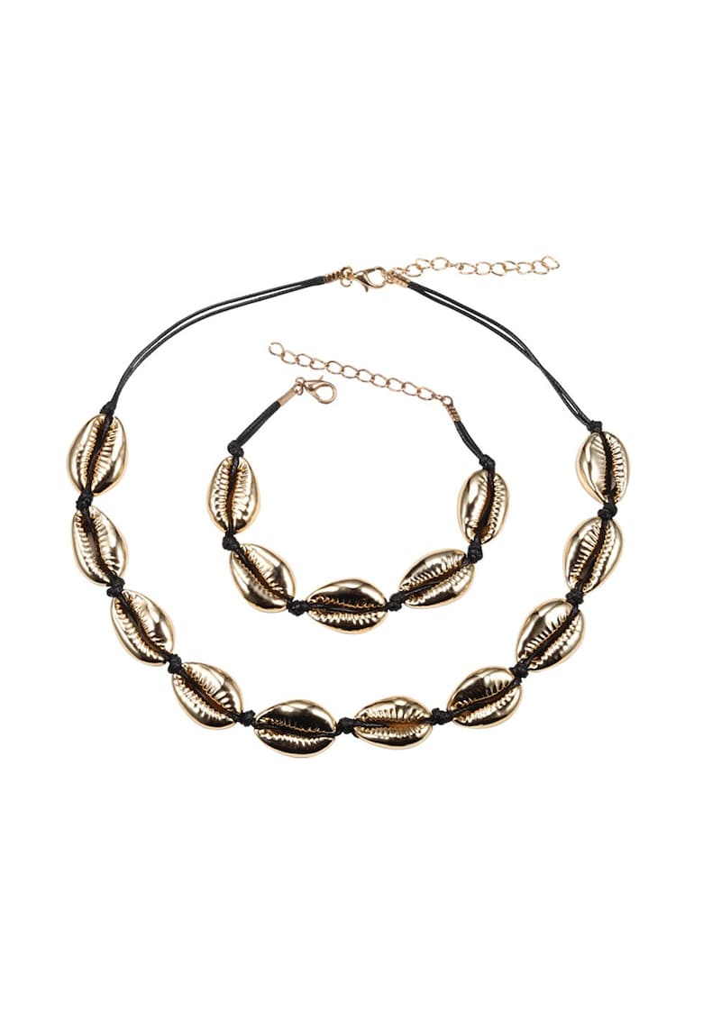 Set Colier si Bratara cu scoici Jonete C1