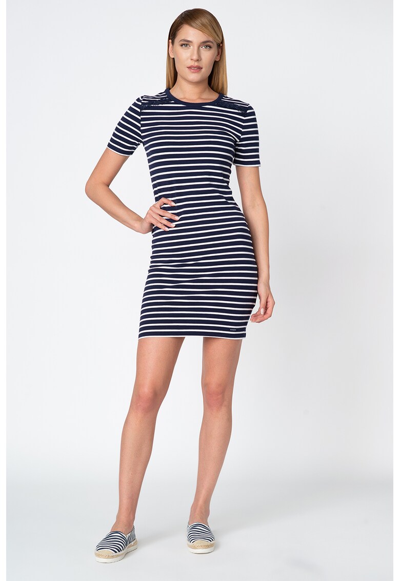 Rochie mini cu dungi Eden