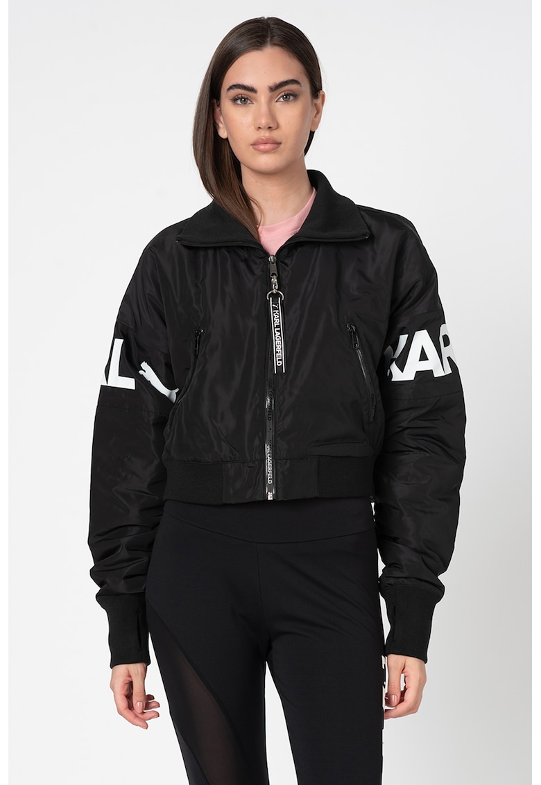 Късо яке PumaXKarl Lagerfeld с лого Puma