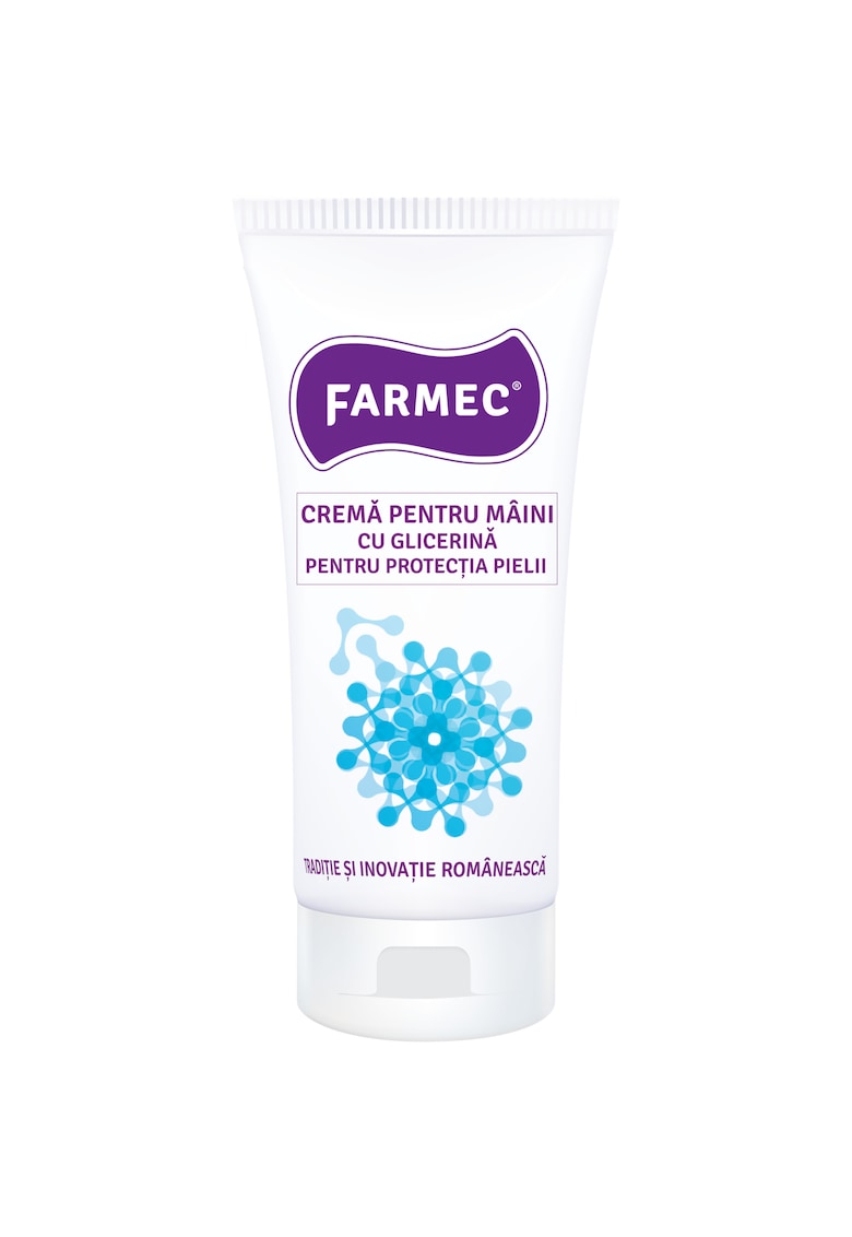 Crema pentru maini cu glicerina pentru protectia pielii - 100 ml