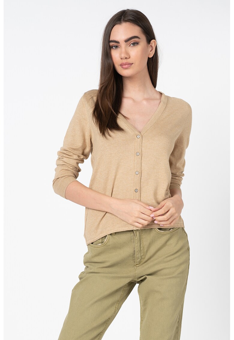 Cardigan din bumbac organic