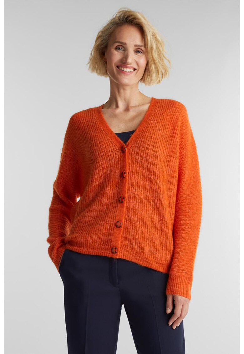 Cardigan din amestec de lana