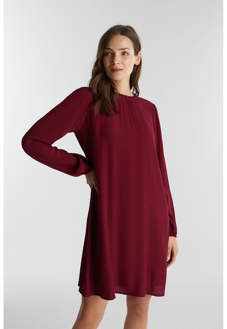 Rochie mini vaporoasa - cu fronseuri Rochie mini vaporoasa - cu fronseuri