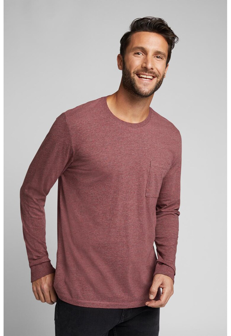 Bluza de bumbac organic - cu buzunar pe piept Bluza de bumbac organic - cu buzunar pe piept