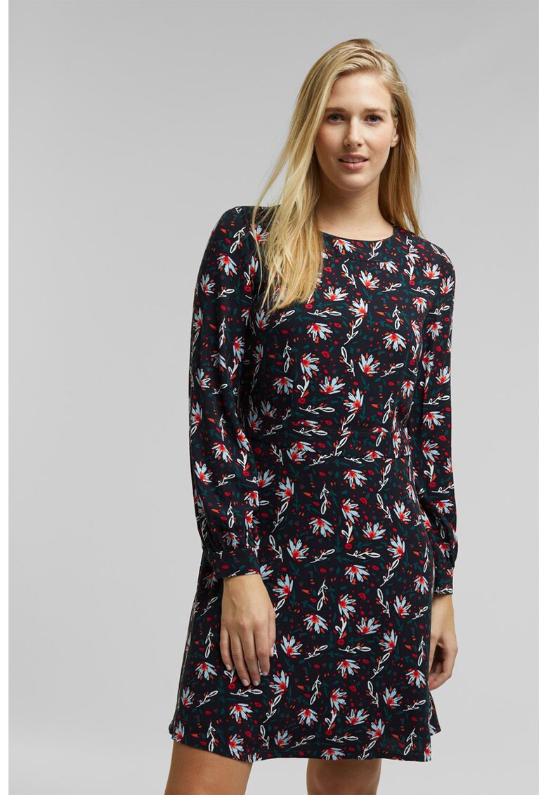 Rochie mini cu imprimeu floral