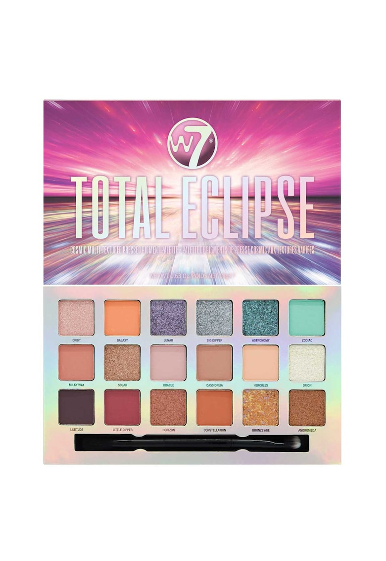 Paleta Profesionala de Farduri Total Eclipse Pigment Palette - 18 Culori - 18 g
