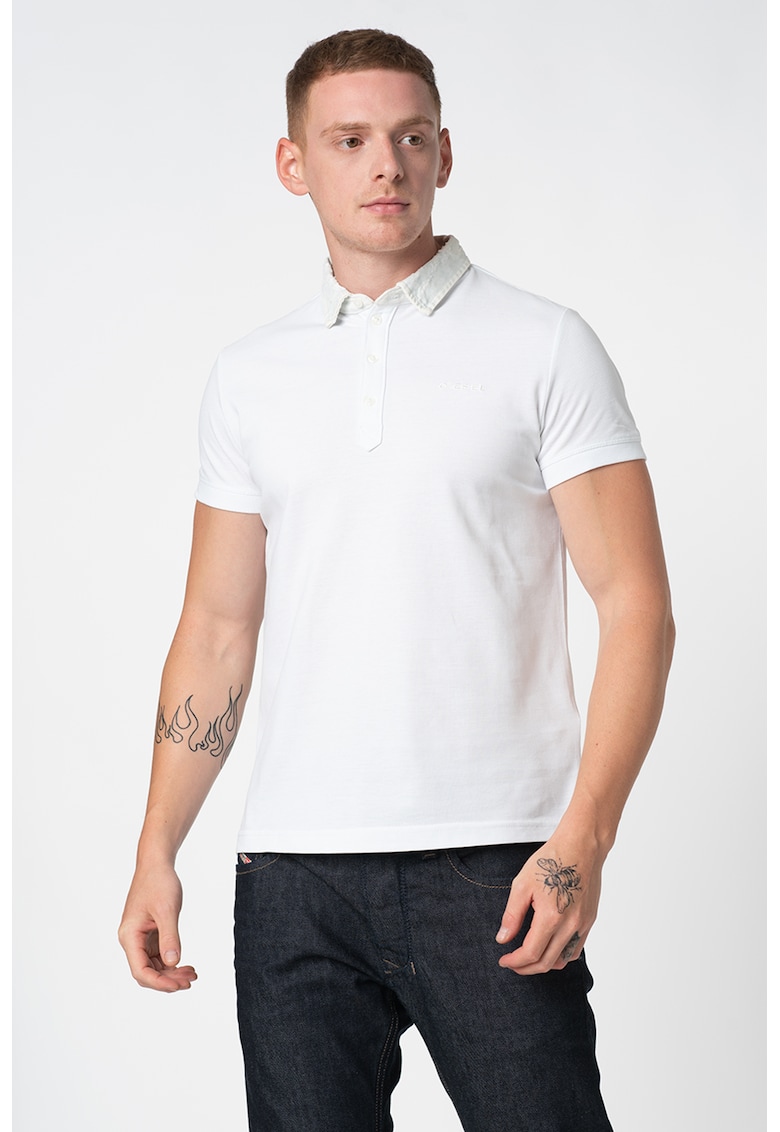 Tricou polo slim fit Miles