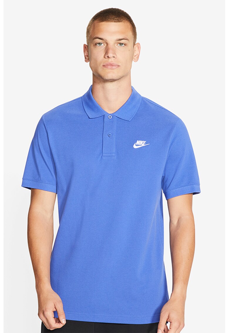 Tricou polo din material pique Matchup Cotton