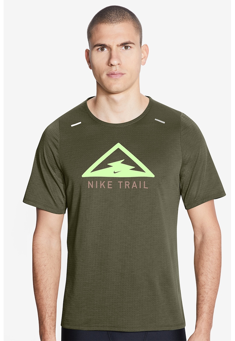 Tricou cu tehnologie Dri-FIT si imprimeu grafic - pentru alergare Rise 365