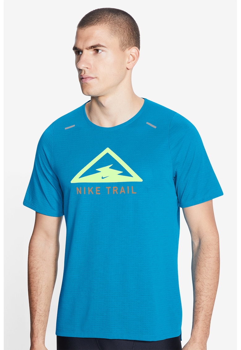Tricou cu tehnologie Dri-FIT si imprimeu grafic - pentru alergare Rise 365