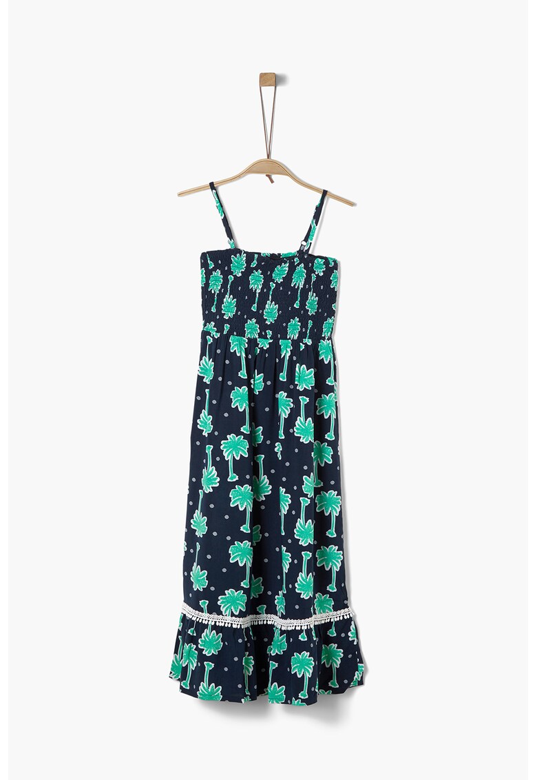 Rochie cu imprimeu tropical