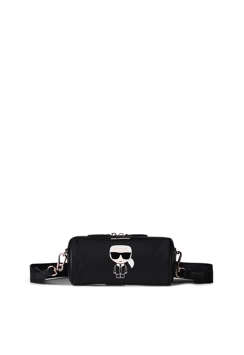 Borseta cu aplicatie logo K/Ikonik Borseta cu aplicatie logo K/Ikonik