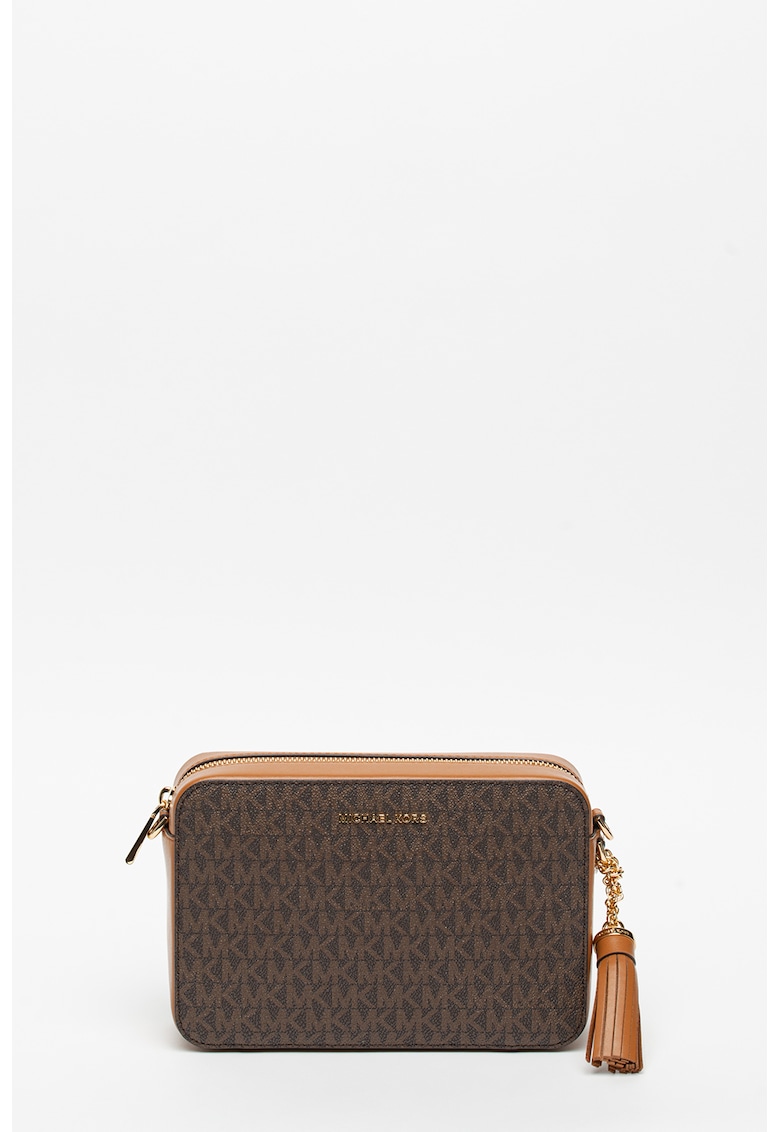 Michael Kors Чанта Jet Set от еко кожа с лого за Жени Michael Kors Чанта Jet Set от еко кожа с лого за Жени