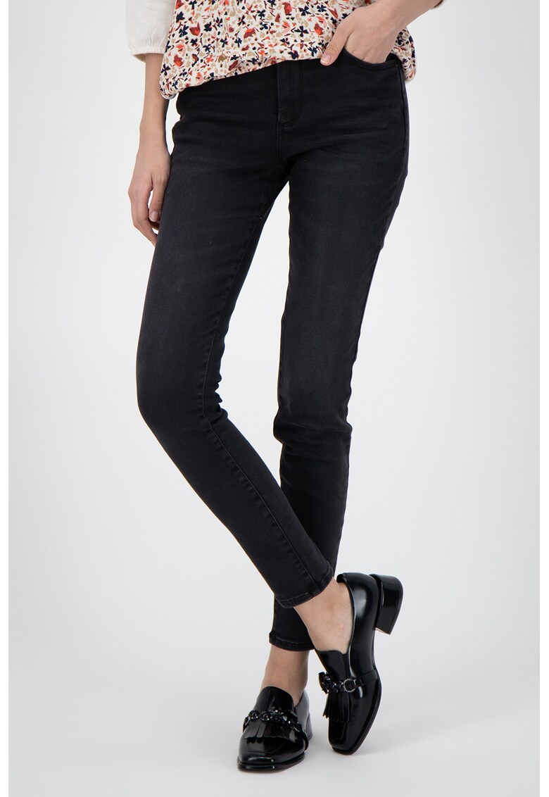 Blugi skinny cu talie medie Kate