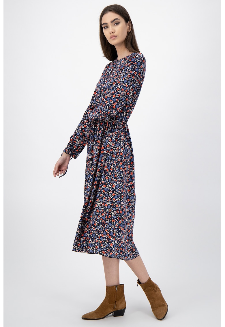 Rochie midi cu imprimeu