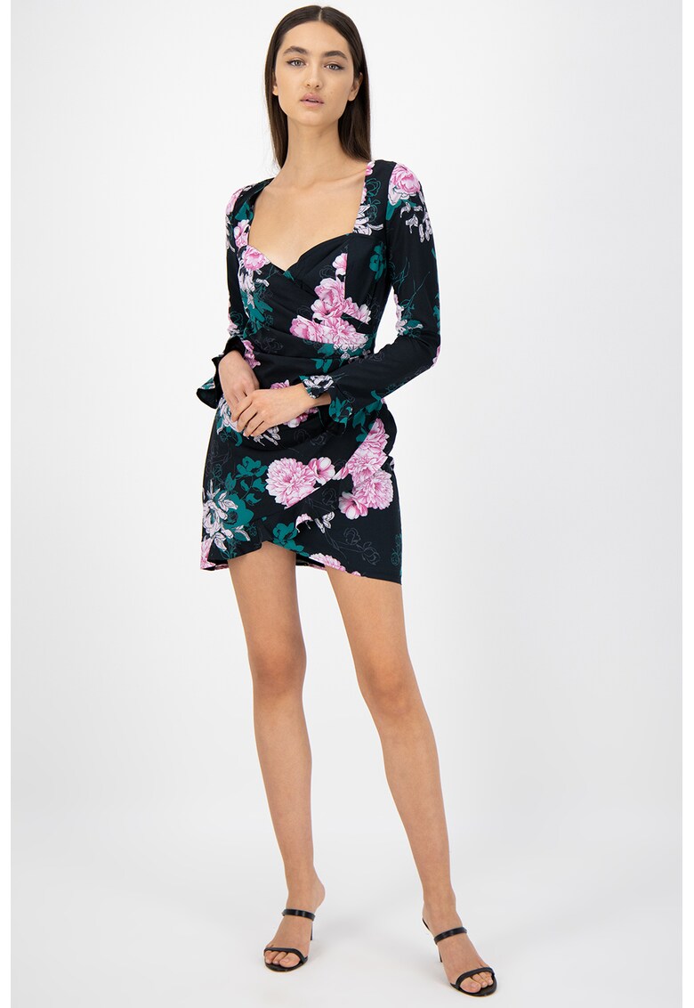 Rochie mini cu imprimeu floral