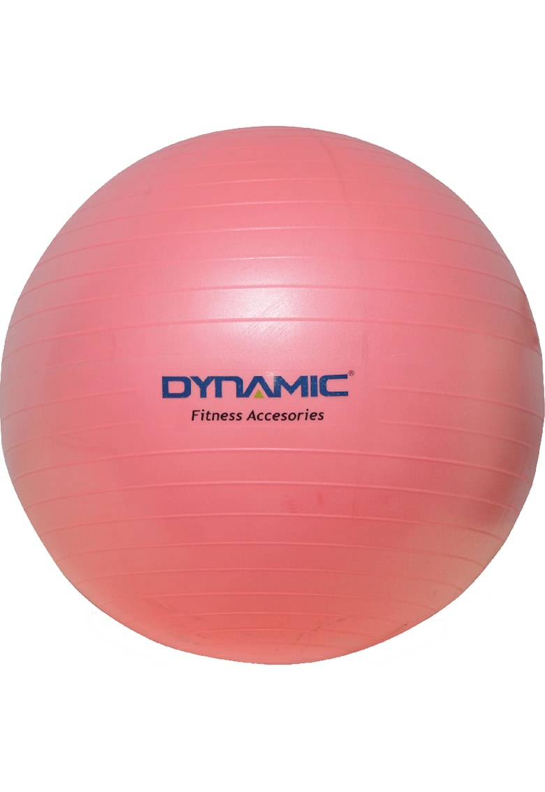 Gym-ball fitness dynamic - 65 cm - cu pompa - culoare roz
